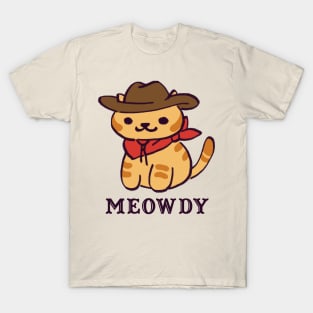 kitty collector billy the kitten / cowboy cat goes meowdy T-Shirt